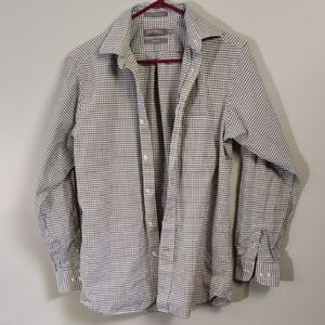 Daniel Cremieux Slim Fit Long Sleeved Button Up Shirt Size M